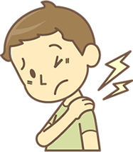 肩こりのイラスト